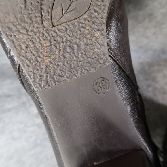 Spring Step Shoes Womens 39 Patrizia Bootie Block Heel Slouchy Leather Fashion - Picture 15 of 16